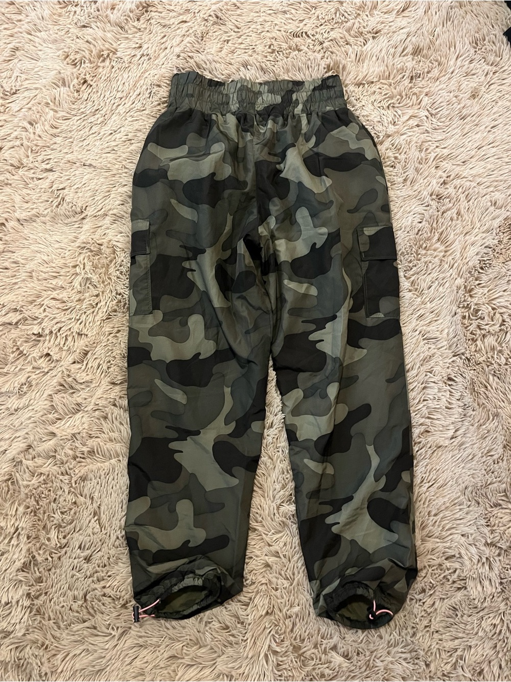 3 Pair Pants Lot - Black Cargo, Light Wash Jeans, Olive Camo Joggers - Picture 8 of 8